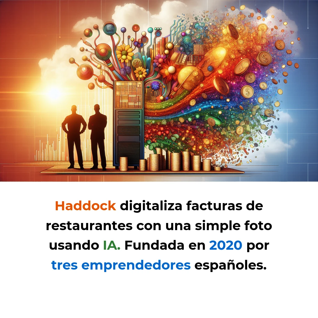 Haddock: La Startup Española que Digitaliza las Finanzas de 2.000 Restaurantes con una Foto - Tres emprendedores crearon una plataforma que usa IA para que los restaurantes dejen de perder miles de euros en gastos descontrolados - Carousel Image