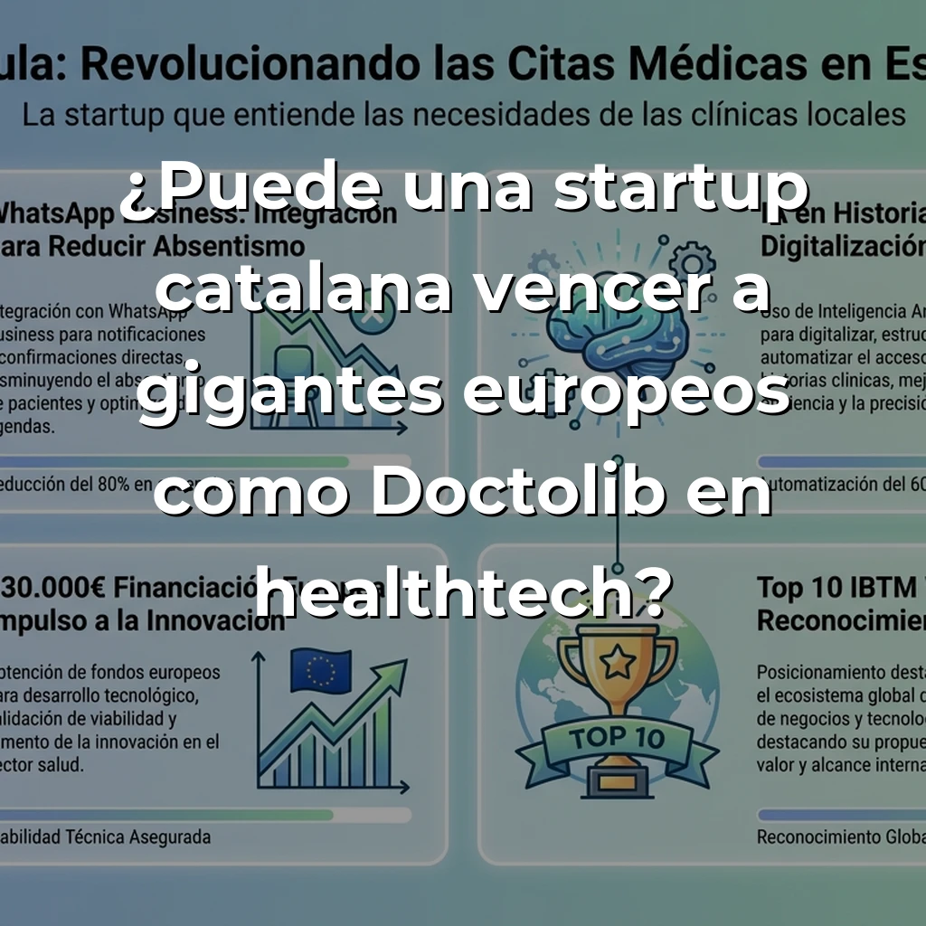 Lapsula: La startup catalana que está revolucionando la gestión de citas médicas en España - Mientras Doctolib conquista Europa, esta healthtech barcelonesa apuesta por las clínicas de barrio con IA y WhatsApp - Carousel Image