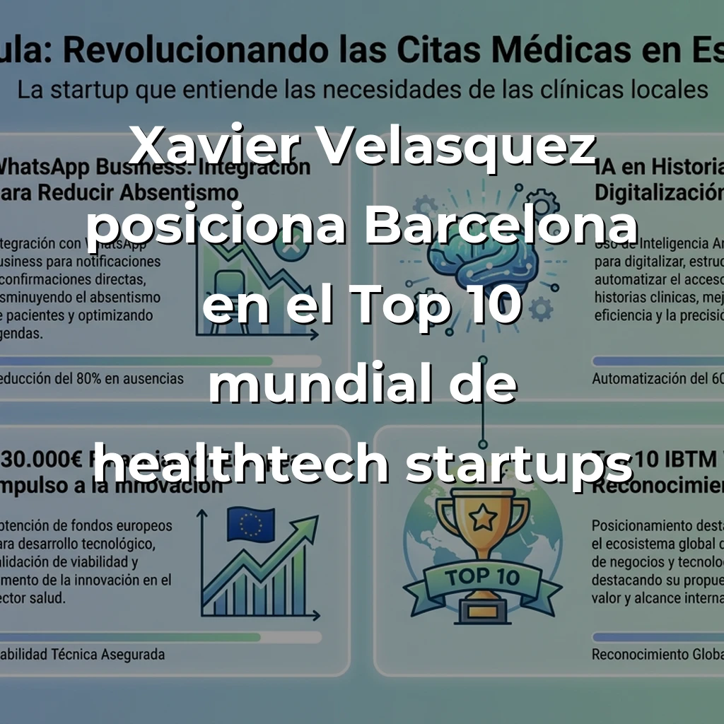 Lapsula: La startup catalana que está revolucionando la gestión de citas médicas en España - Mientras Doctolib conquista Europa, esta healthtech barcelonesa apuesta por las clínicas de barrio con IA y WhatsApp - Carousel Image