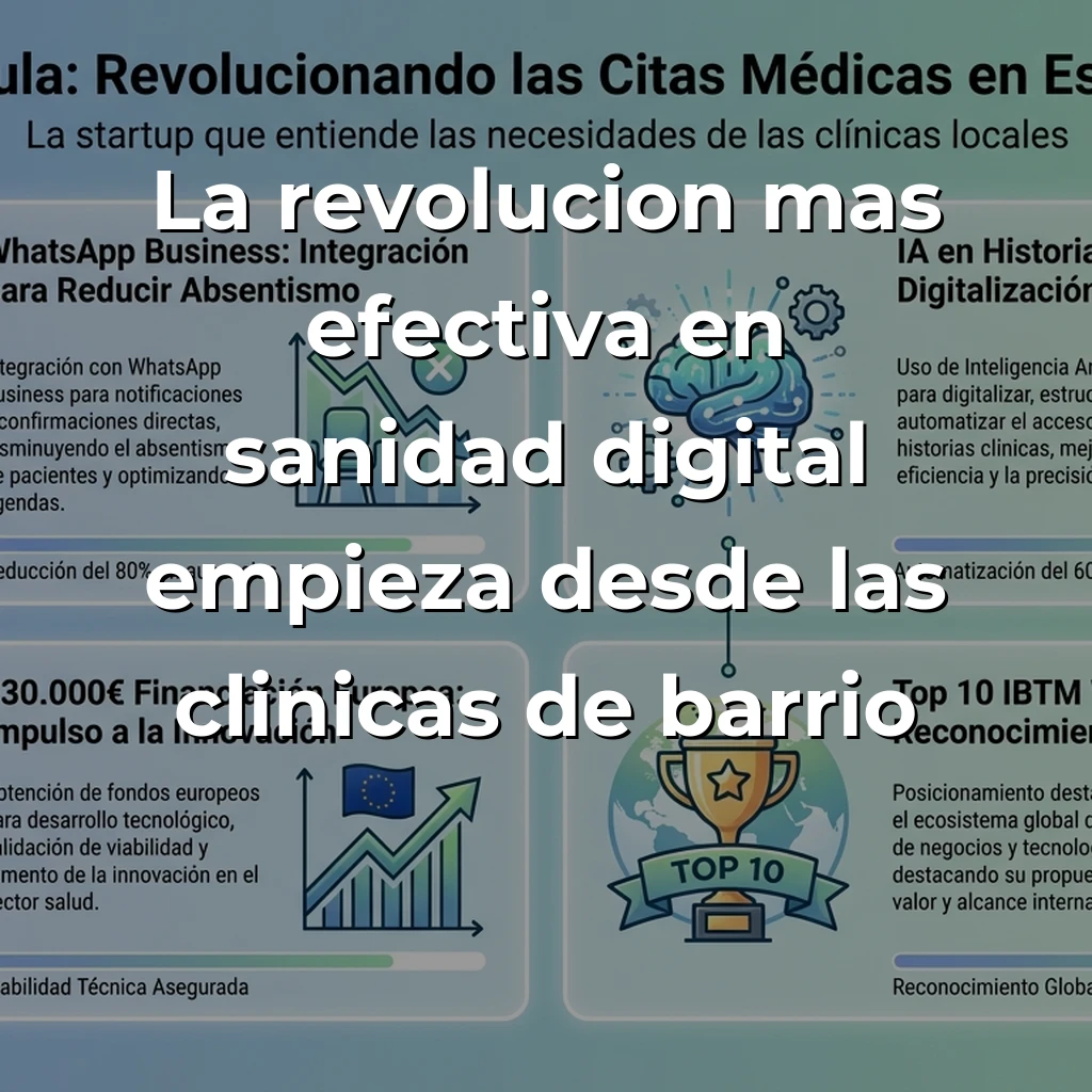 Lapsula: La startup catalana que está revolucionando la gestión de citas médicas en España - Mientras Doctolib conquista Europa, esta healthtech barcelonesa apuesta por las clínicas de barrio con IA y WhatsApp - Carousel Image