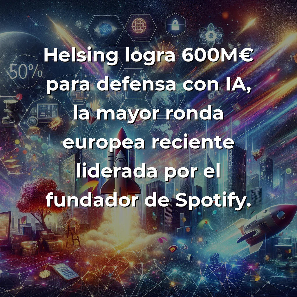 Startup News 2025-06-18: Helsing recauda 600M€, Clip expande pagos digitales y China supera a Starlink con tecnología láser - El ecosistema español celebra un crecimiento del 60% mientras Asia y Latinoamérica consolidan su revolución tecnológica - Carousel Image