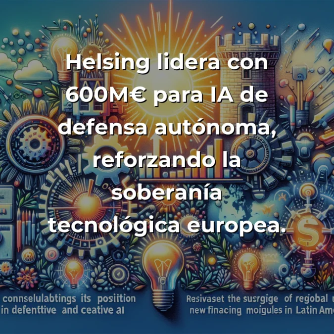 Startup News 2025-06-20: Helsing, Revolut, Animaj, SandboxAQ y Nascent VC lideran las inversiones globales - Europa consolida su posición en IA defensiva y creativa mientras Latinoamérica impulsa nuevos modelos de financiación regional - Carousel Image