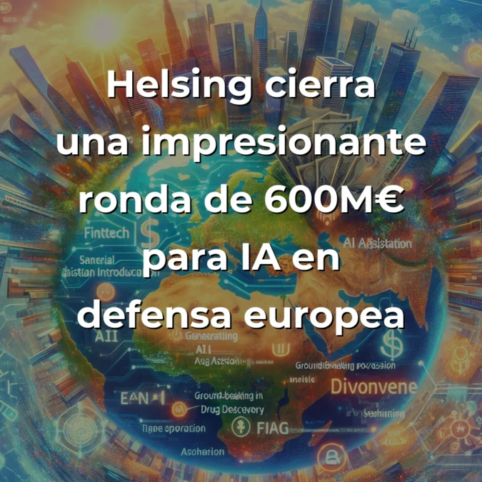 Startup News 2025-06-19: Helsing cierra ronda de 600M€, Revolut lanza asistente IA y SandboxAQ revoluciona el descubrimiento de fármacos - De Europa a Asia: Startups de defensa, fintech e IA generativa lideran la innovación global esta semana - Carousel Image