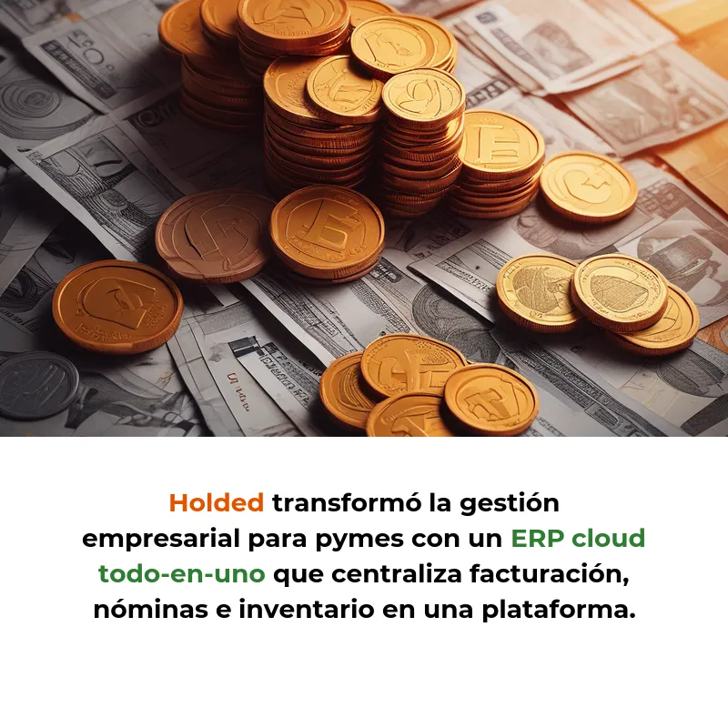 Holded: 190M€ en Ingresos Recurrentes y Adquisición por Visma - ERP Cloud para Pymes - De 10.000 a 80.000 empresas usuarias en cinco años con software de gestión todo-en-uno - Carousel Image