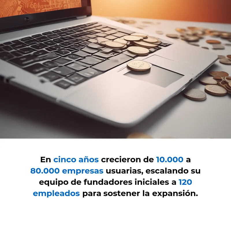 Holded: 190M€ en Ingresos Recurrentes y Adquisición por Visma - ERP Cloud para Pymes - De 10.000 a 80.000 empresas usuarias en cinco años con software de gestión todo-en-uno - Carousel Image