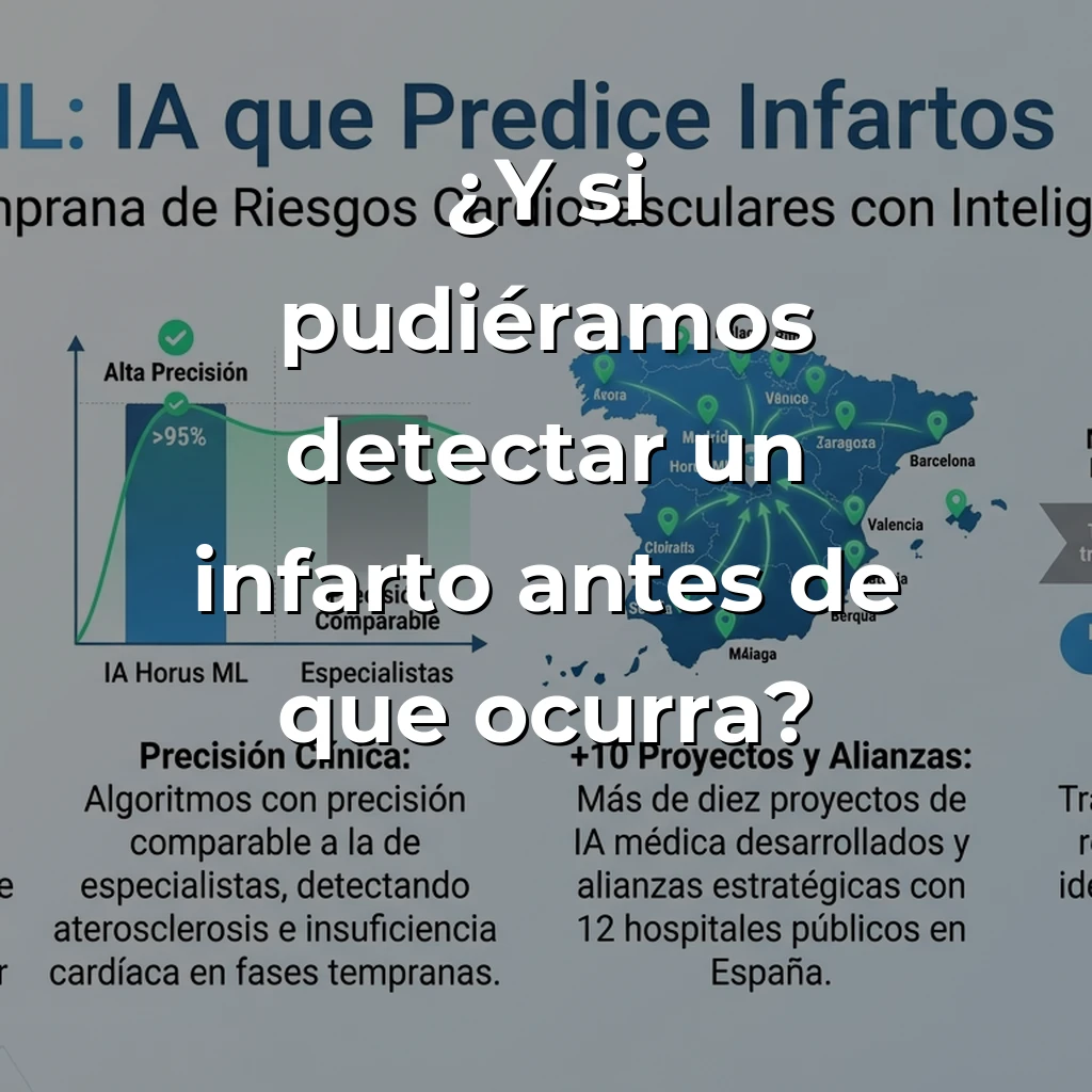 Horus ML: La startup española que detecta infartos antes de que ocurran - Esta empresa madrileña usa IA para identificar riesgos cardiovasculares invisibles, y ya está salvando vidas en 12 hospitales españoles - Carousel Image
