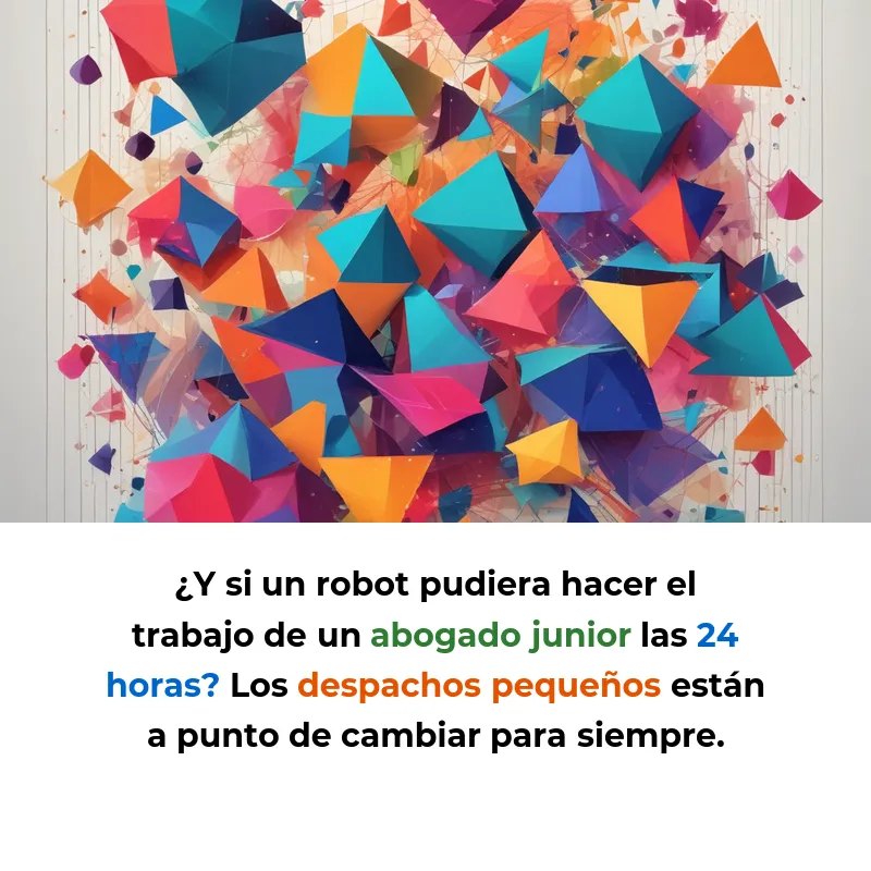 Idea SaaS: Un "Abogado Junior Robot" para Automatizar Firmas Legales Pequeñas - IA agéntica que revisa contratos, responde consultas y genera documentos legales automáticamente, liberando a los abogados de tareas repetitivas - Carousel Image