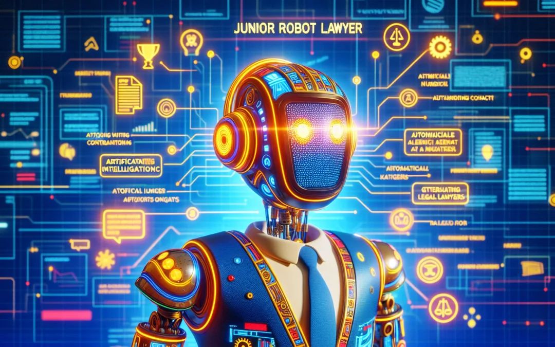 Idea SaaS: Un "Abogado Junior Robot" para Automatizar Firmas Legales Pequeñas - IA agéntica legal, automatización firmas abogados, legaltech SaaS, inteligencia artificial jurídica, abogado virtual, automatización documentos legales