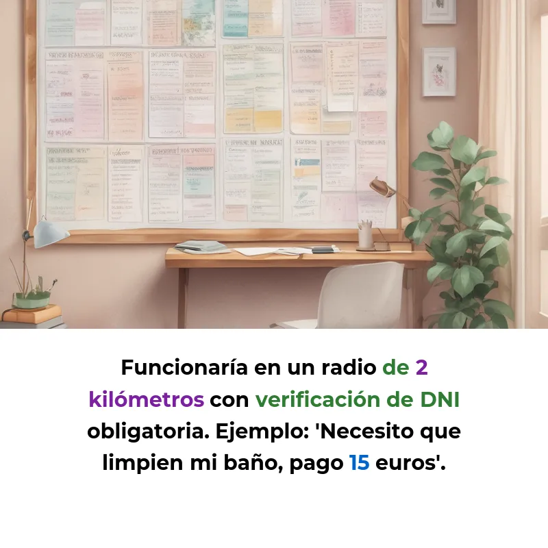 Idea de Negocio: Una app para que los vecinos se ayuden con tareas domésticas - Conectar a personas del mismo barrio para intercambiar servicios de limpieza, compras y cuidados - Carousel Image