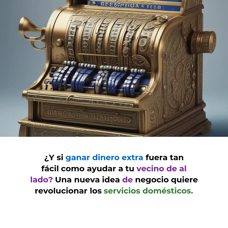 Idea de Negocio: Una app para que los vecinos se ayuden con tareas domésticas - Conectar a personas del mismo barrio para intercambiar servicios de limpieza, compras y cuidados - Carousel Image