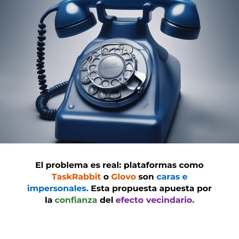 Idea de Negocio: Una app para que los vecinos se ayuden con tareas domésticas - Conectar a personas del mismo barrio para intercambiar servicios de limpieza, compras y cuidados - Carousel Image