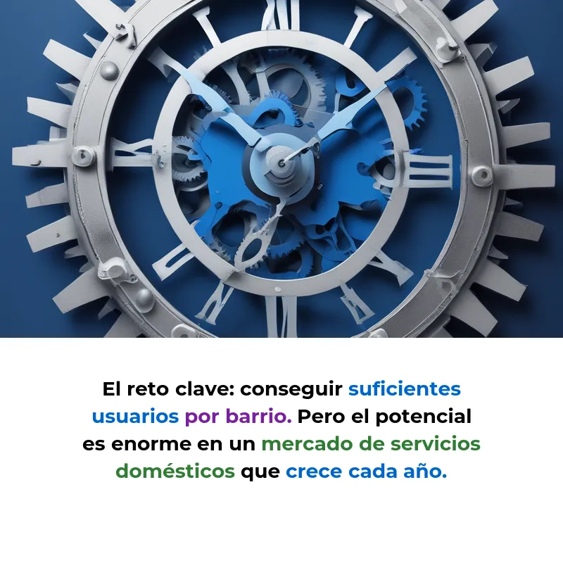 Idea de Negocio: Una app para que los vecinos se ayuden con tareas domésticas - Conectar a personas del mismo barrio para intercambiar servicios de limpieza, compras y cuidados - Carousel Image