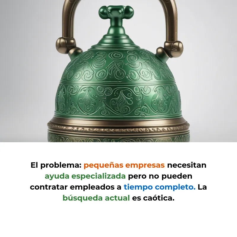 Idea de Negocio: Una plataforma que convierte servicios profesionales en productos estándar - Como pedir comida a domicilio, pero con diseñadores, programadores y expertos en marketing - Carousel Image
