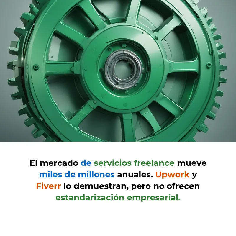 Idea de Negocio: Una plataforma que convierte servicios profesionales en productos estándar - Como pedir comida a domicilio, pero con diseñadores, programadores y expertos en marketing - Carousel Image