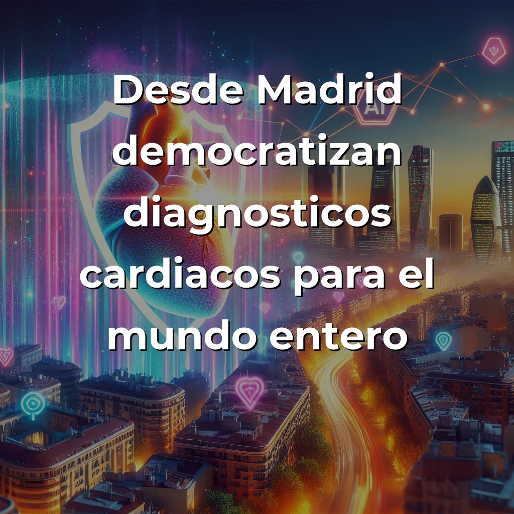 Idoven: La startup madrileña que predice infartos con inteligencia artificial - Desde el CNIC de Madrid, esta healthtech está democratizando el diagnóstico cardiológico con IA que analiza ECG como un cardiólogo experto - Carousel Image