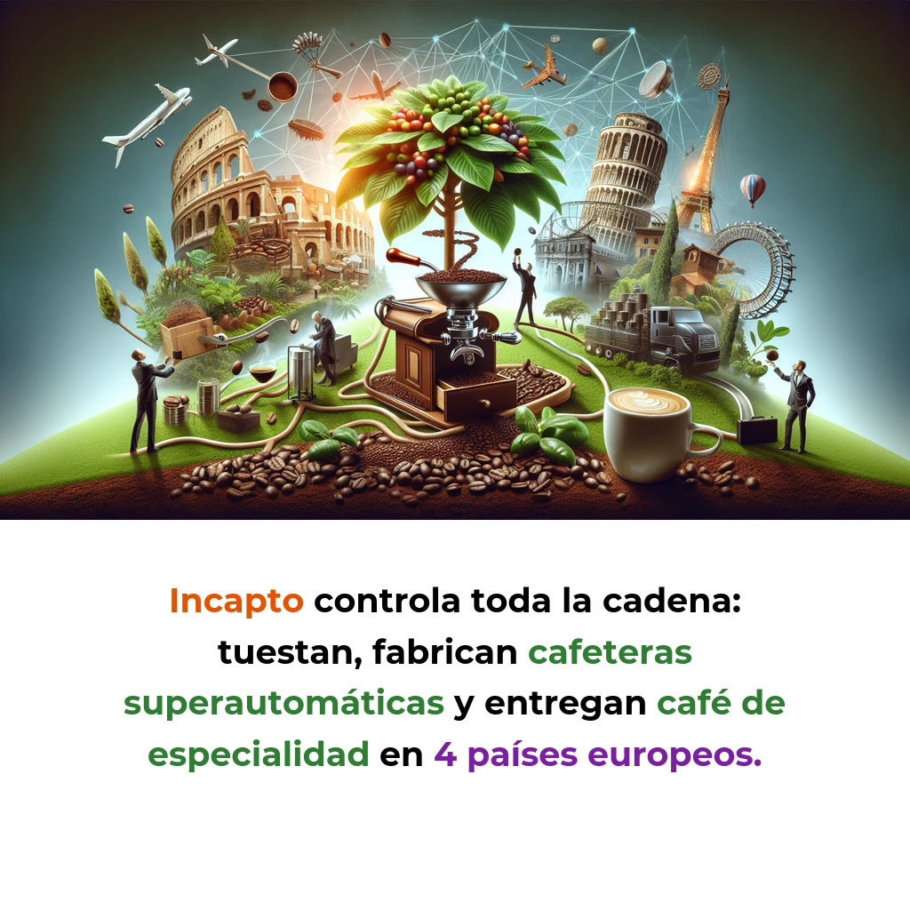 Incapto: La Startup Española que Factura 10 Millones Vendiendo Café en Grano por Suscripción - Cómo tres emprendedores barceloneses están democratizando el café de especialidad con cafeteras propias y un modelo de suscripción que ya opera en cuatro países europeos - Carousel Image