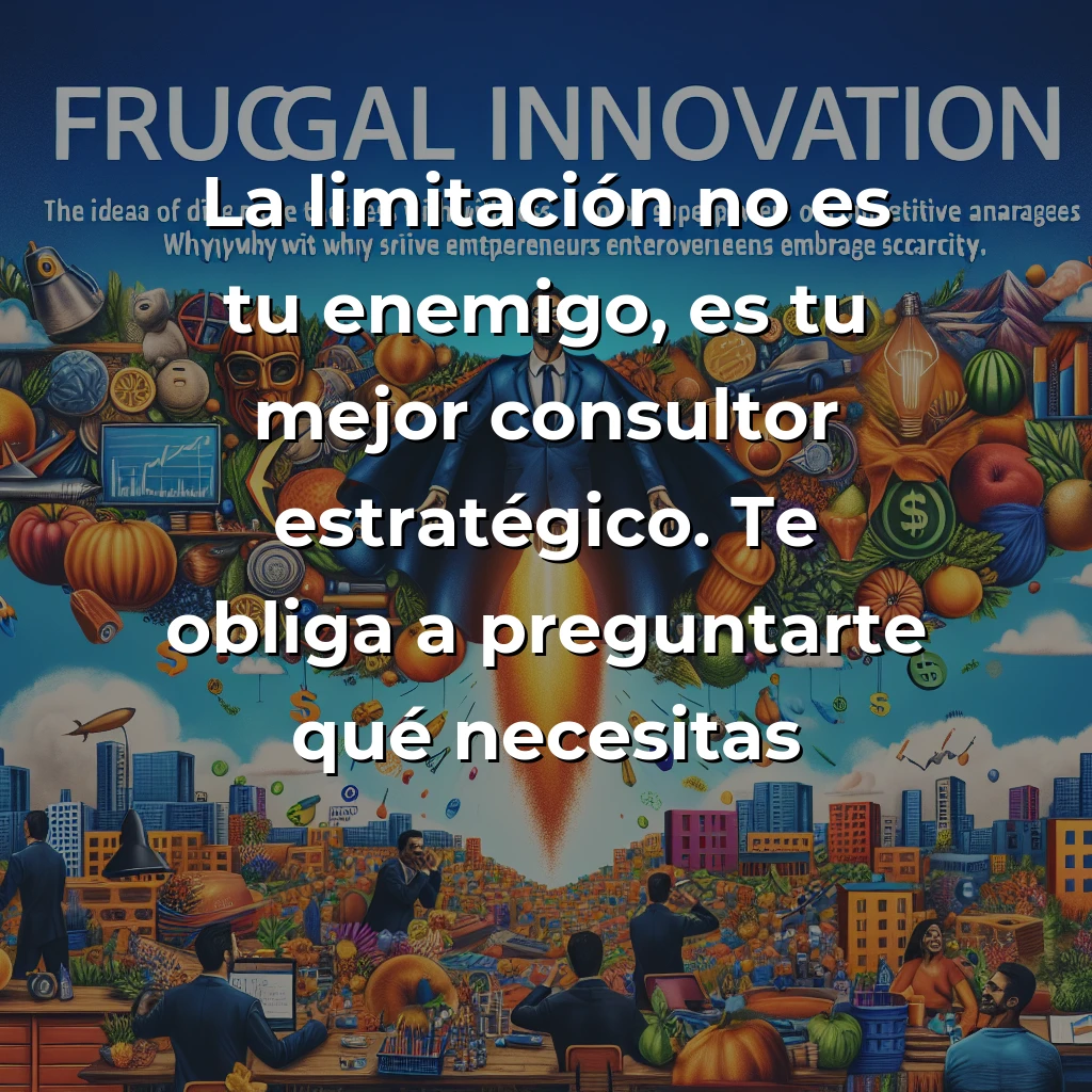 La Innovación Frugal: Por Qué Hacer Más con Menos Es el Superpoder de las Startups Exitosas en 2025 – Carousel Image