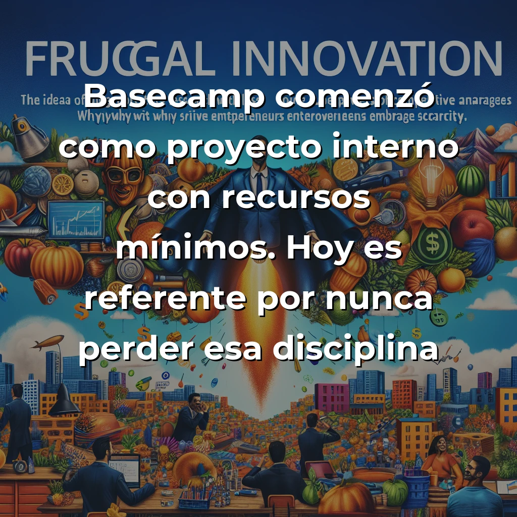 La Innovación Frugal: Por Qué Hacer Más con Menos Es el Superpoder de las Startups Exitosas en 2025 – Carousel Image