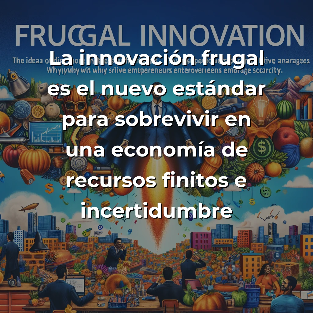 La Innovación Frugal: Por Qué Hacer Más con Menos Es el Superpoder de las Startups Exitosas en 2025 – Carousel Image