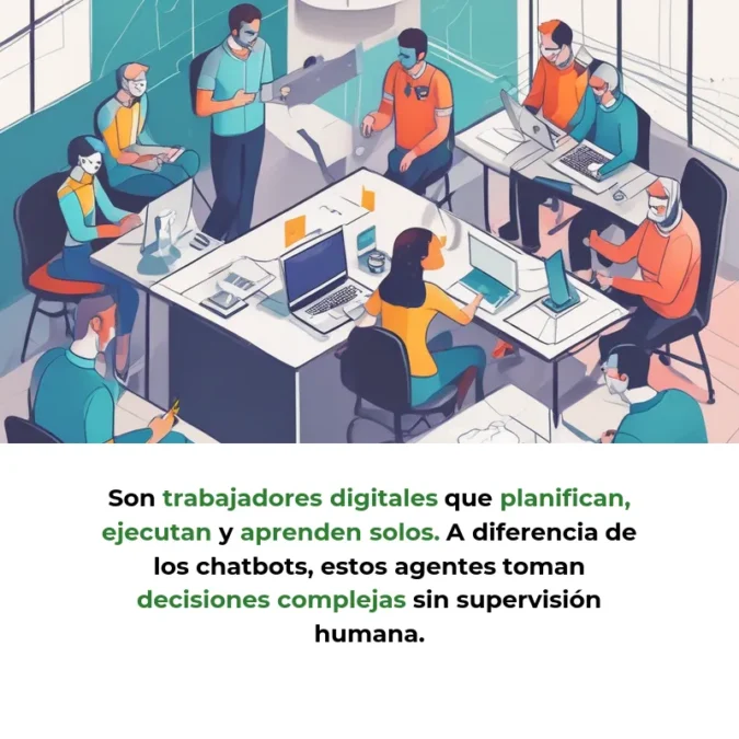 Idea SaaS: Agentes IA Autónomos para Automatizar Procesos Complejos en Gobiernos y Empresas - Trabajadores digitales que planifican, ejecutan y aprenden solos para liberar tiempo humano - Carousel Image