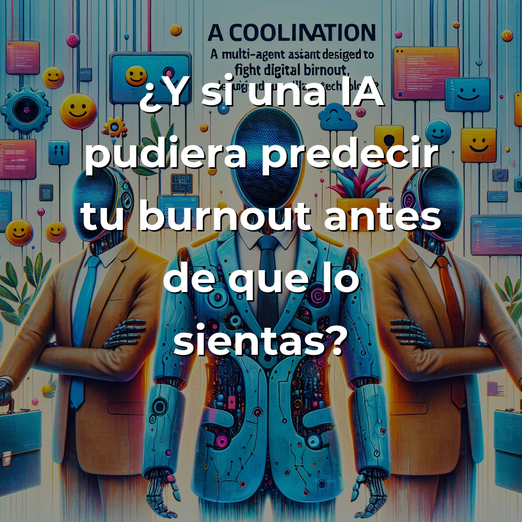 Idea de AI Agent: Asistente Multi-Agente para Combatir el Burnout Digital en Empresas – Carousel Image