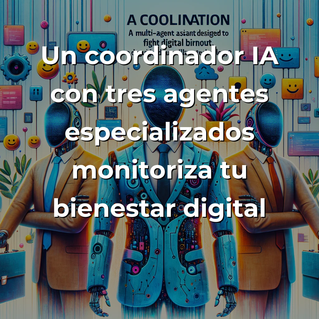 Idea de AI Agent: Asistente Multi-Agente para Combatir el Burnout Digital en Empresas – Carousel Image