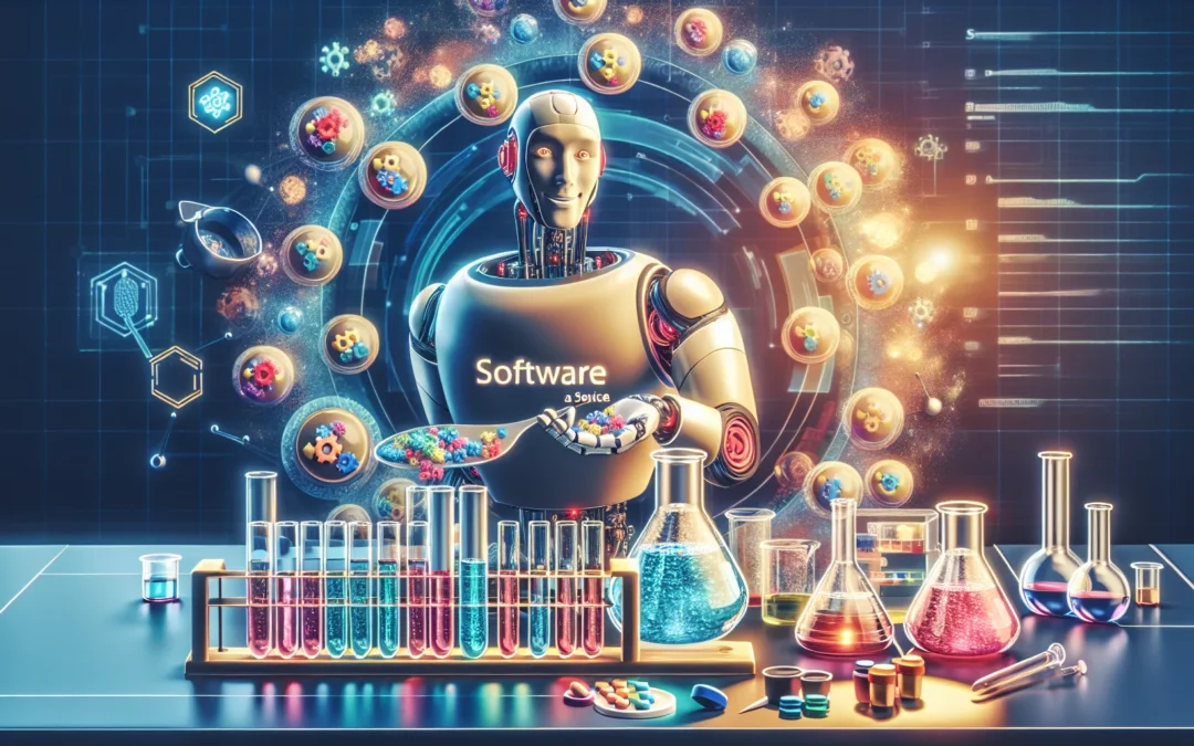 Idea SaaS: Robot científico con IA para automatizar laboratorios de biotecnología - automatización laboratorios IA, robot científico biotecnología, SaaS laboratorios biotech, IA desarrollo fármacos, automatización experimentos científicos