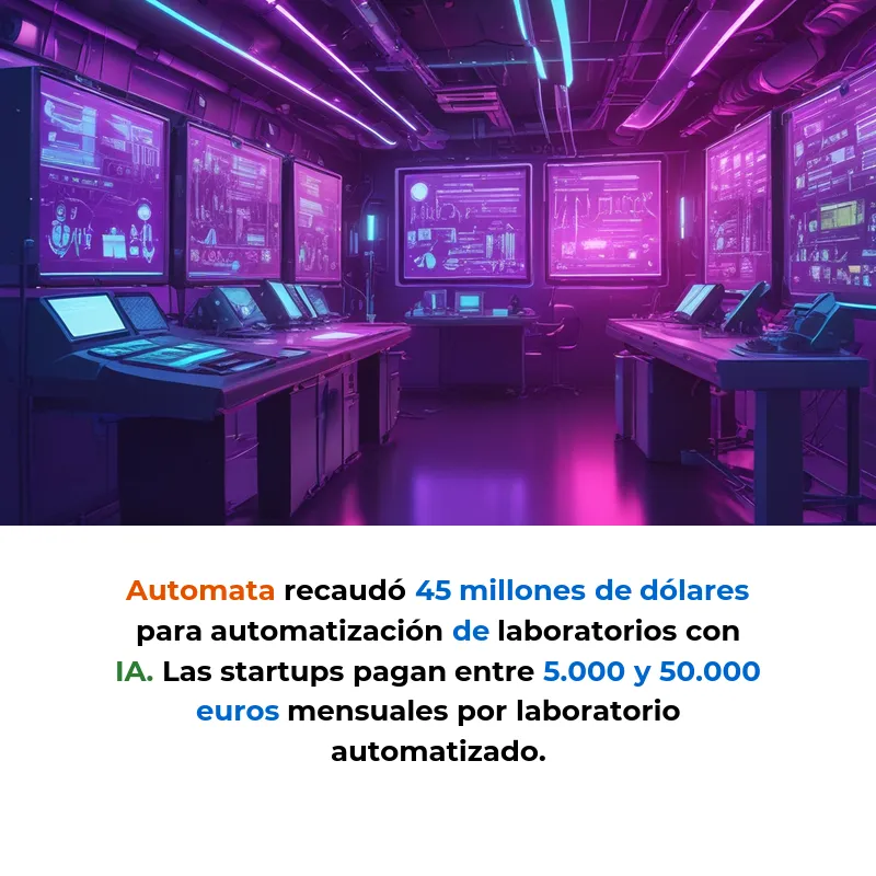 Idea SaaS: Robot científico con IA para automatizar laboratorios de biotecnología - Un asistente inteligente que realiza experimentos automáticamente para acelerar el descubrimiento de nuevos medicamentos - Carousel Image