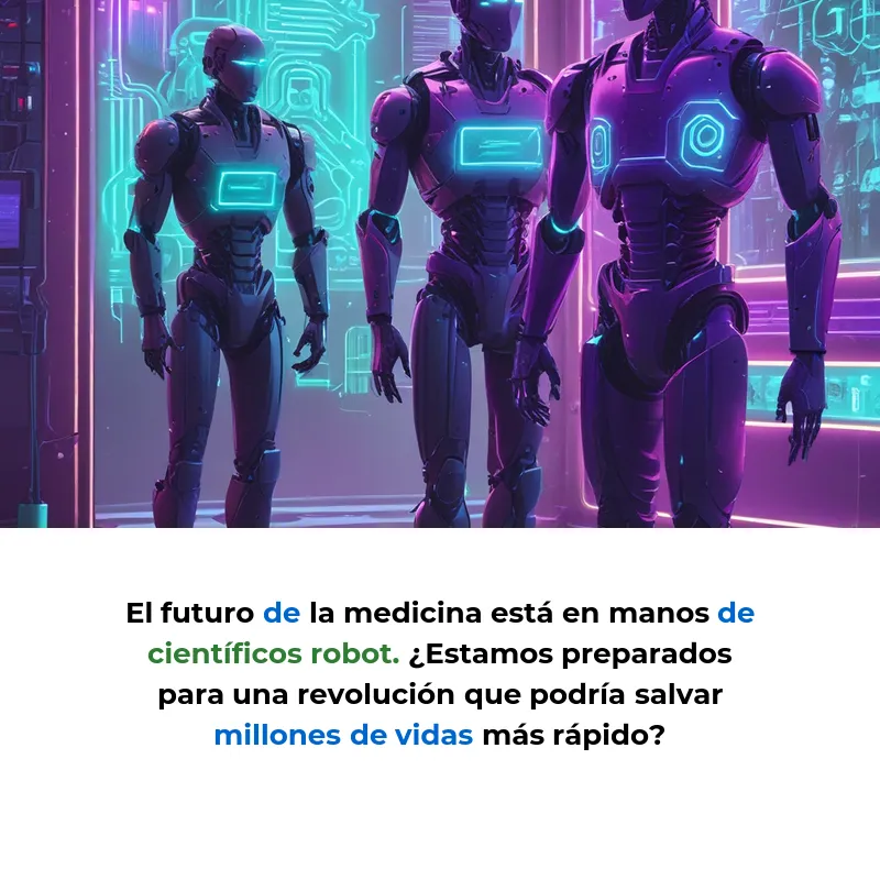 Idea SaaS: Robot científico con IA para automatizar laboratorios de biotecnología - Un asistente inteligente que realiza experimentos automáticamente para acelerar el descubrimiento de nuevos medicamentos - Carousel Image