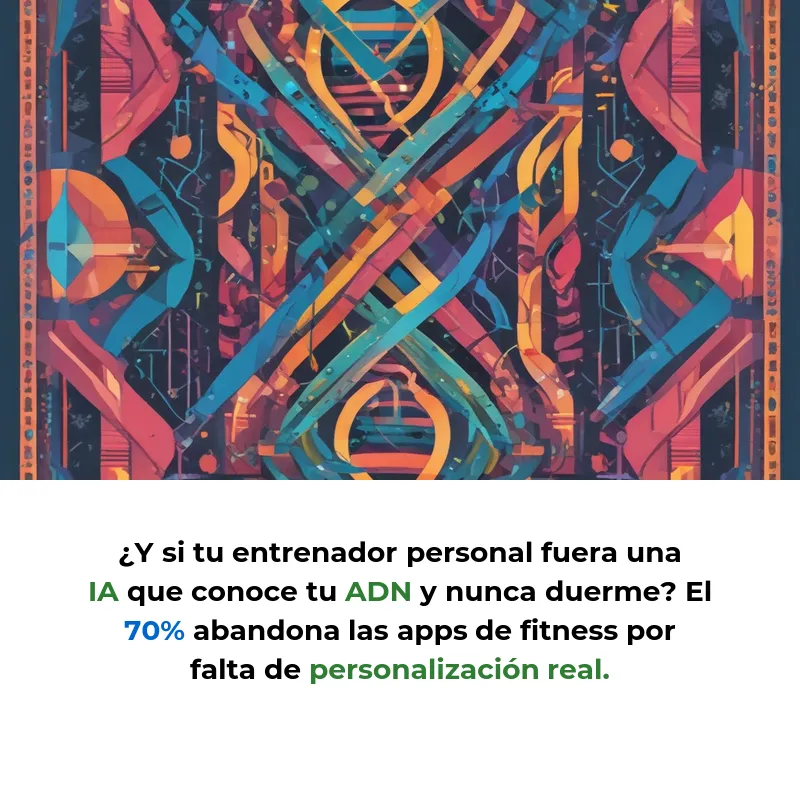 Idea de Negocio: Un Entrenador Personal de IA Que Conoce Tu ADN y Tus Datos de Salud - Cómo la inteligencia artificial podría revolucionar el fitness creando planes únicos basados en genética y wearables - Carousel Image
