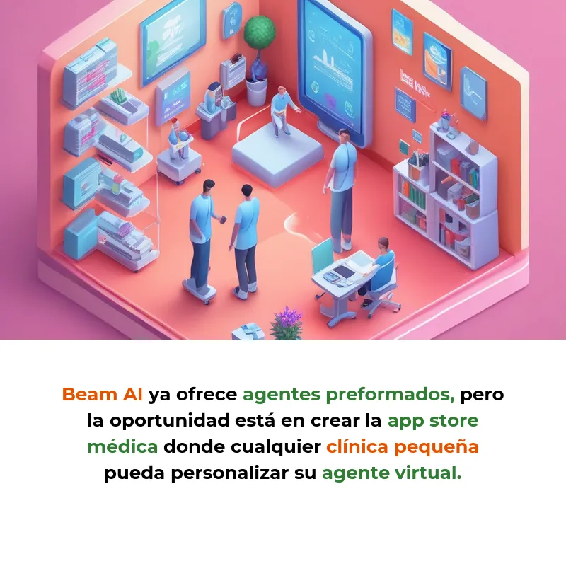 Idea de Negocio: Marketplace de Agentes IA para que Hospitales No Pierdan Pacientes - Robots virtuales que llaman, recuerdan citas y programan visitas automáticamente - Carousel Image