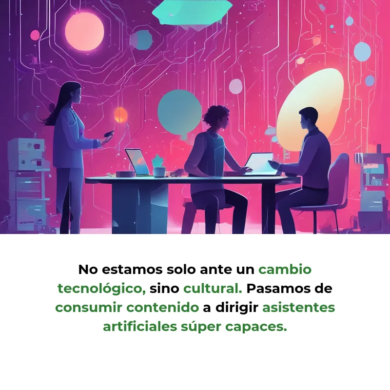 Qué es la inteligencia artificial generativa y por qué está cambiando el mundo - La tecnología que permite crear contenido original con solo pedirlo está revolucionando la forma en que trabajamos y creamos - Carousel Image
