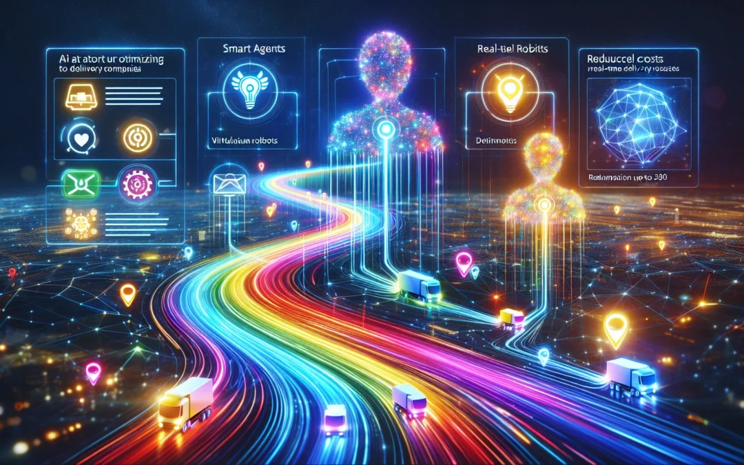 Idea SaaS: Agentes IA que Optimizan Rutas de Entrega en Tiempo Real para Empresas de Logística - agentes IA autónomos, optimización rutas logística, software entrega tiempo real, IA logística urbana, plataforma SaaS delivery