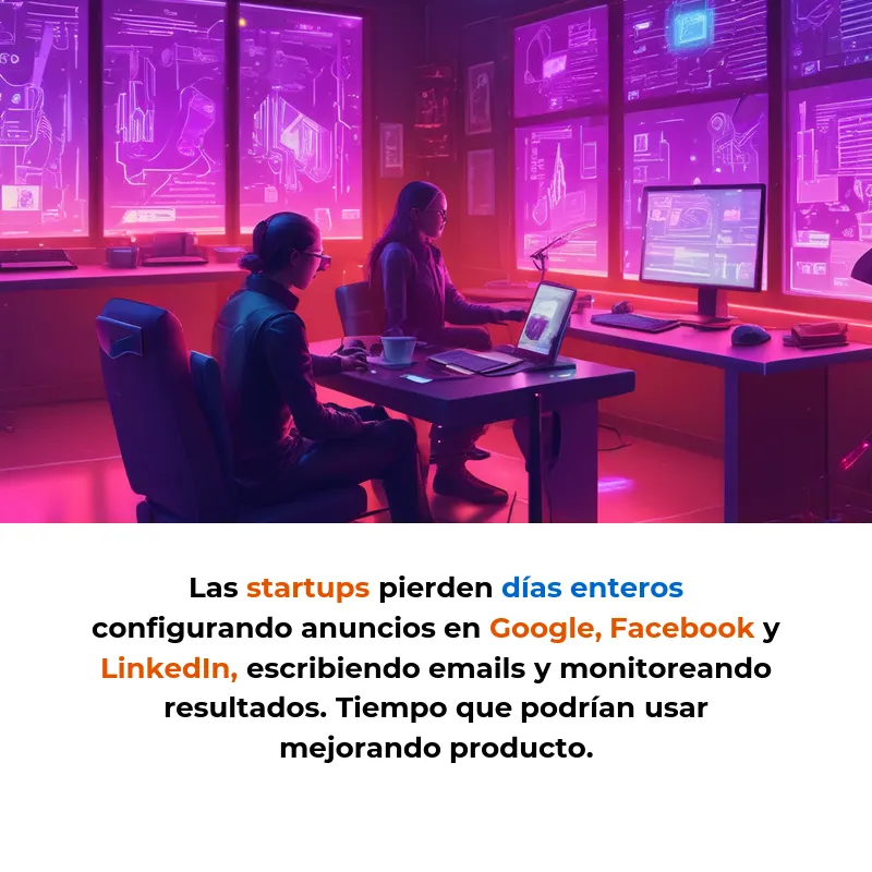Idea SaaS: Agente IA que Gestiona Campañas Publicitarias Completas de Forma Autónoma - Un asistente de inteligencia artificial que crea, lanza y optimiza campañas publicitarias sin intervención humana - Carousel Image