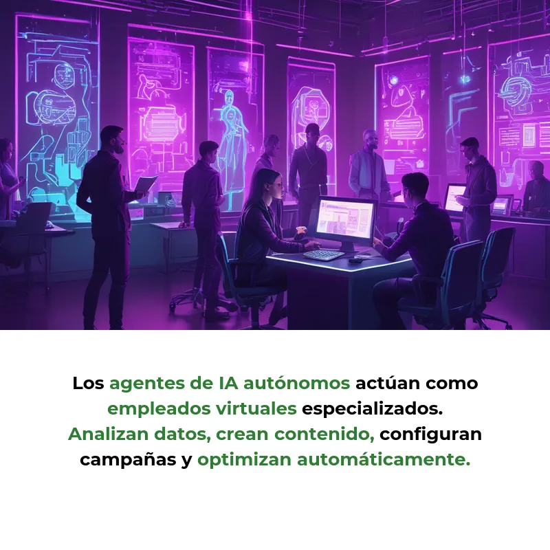 Idea SaaS: Agente IA que Gestiona Campañas Publicitarias Completas de Forma Autónoma - Un asistente de inteligencia artificial que crea, lanza y optimiza campañas publicitarias sin intervención humana - Carousel Image