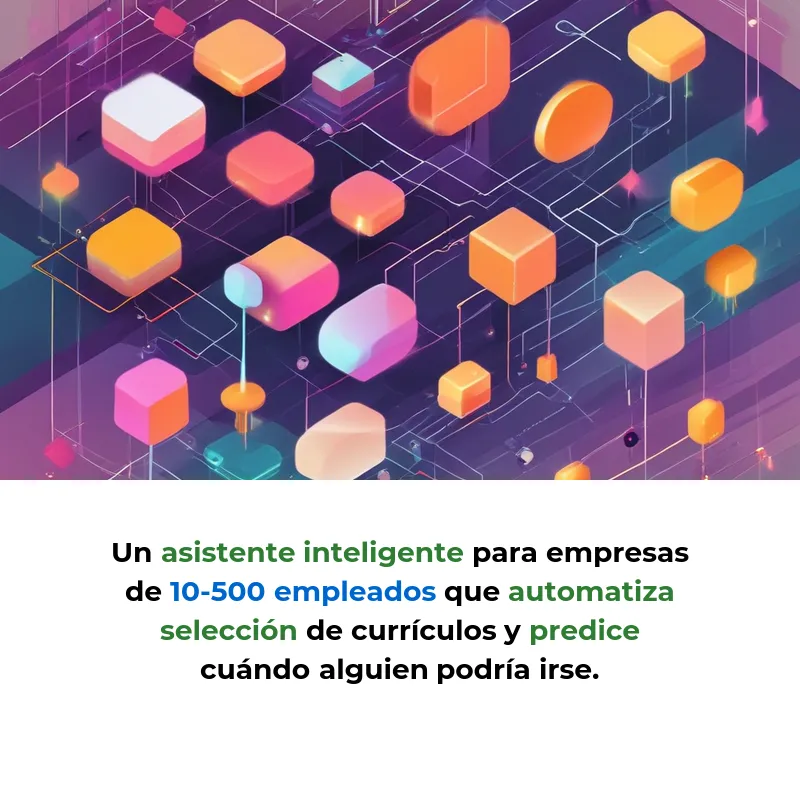Idea SaaS: IA para Automatizar el Reclutamiento en Empresas Pequeñas - Un asistente inteligente que ayuda a pymes a contratar mejor y predecir cuándo sus empleados podrían irse - Carousel Image