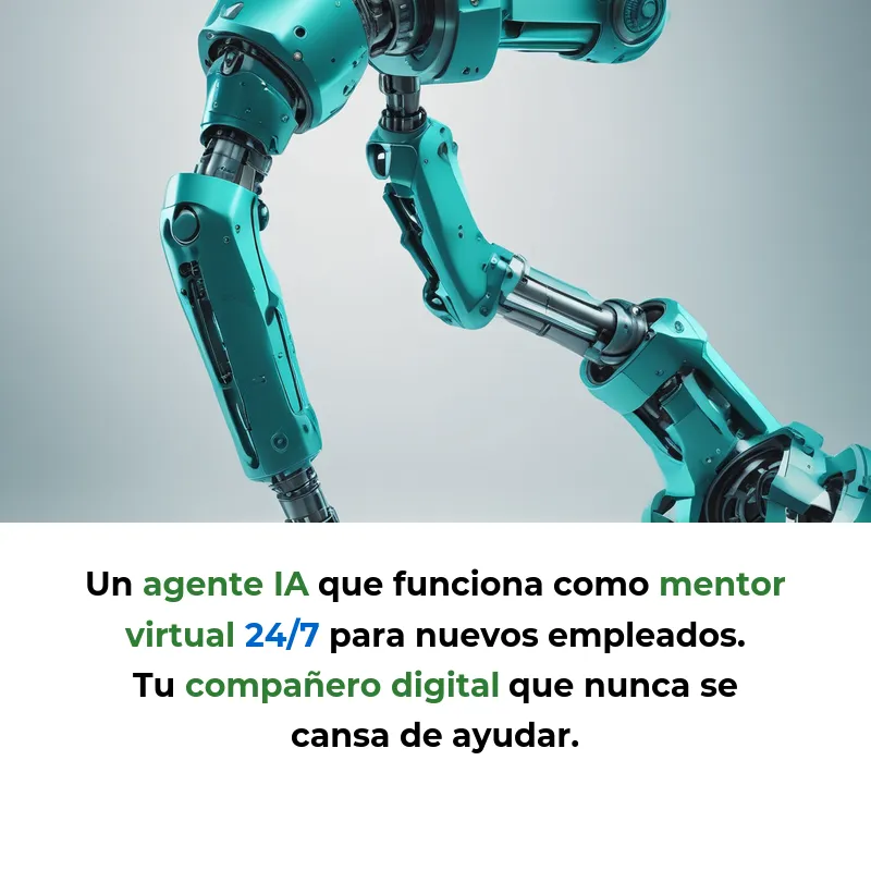 Idea de Negocio: Agente IA que convierte el primer día de trabajo en una experiencia perfecta - Un asistente virtual que guía a nuevos empleados 24/7 para reducir la rotación laboral - Carousel Image