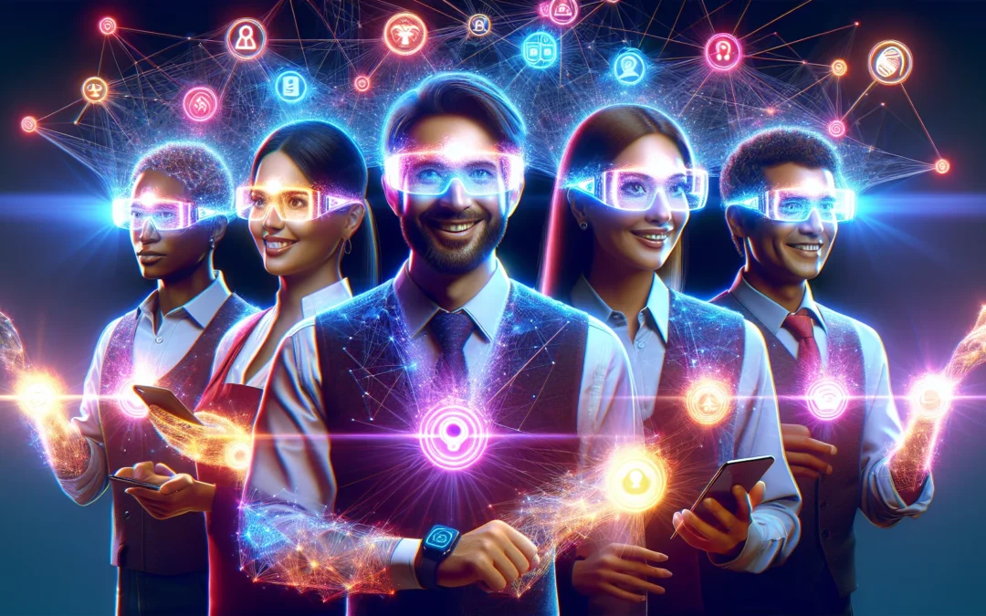 Idea SaaS: Agentes de IA como Asistentes Personales para Empleados de Tiendas - agentes IA retail, automatización atención cliente, inteligencia artificial tiendas, wearables empleados, SaaS retail, IA comercio físico