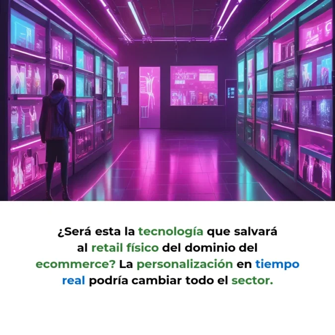 Idea SaaS: Plataforma de IA para Convertir Tiendas Físicas en "Tiendas Inteligentes - Sensores y cámaras que analizan comportamiento de clientes para personalizar la experiencia de compra en tiempo real - Carousel Image