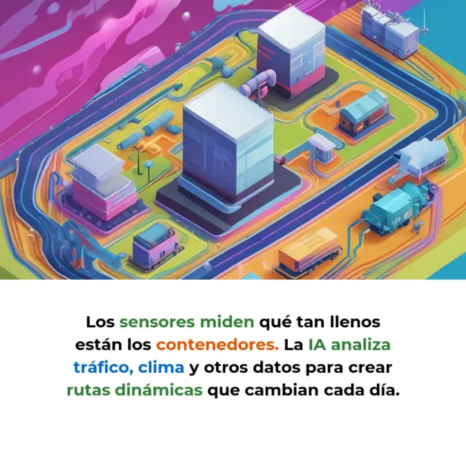 Idea SaaS: Agentes IA que Optimizan Rutas de Camiones de Basura y Ahorran 30% del Combustible - Una plataforma inteligente que usa sensores y algoritmos para crear rutas dinámicas de recolección de residuos urbanos - Carousel Image