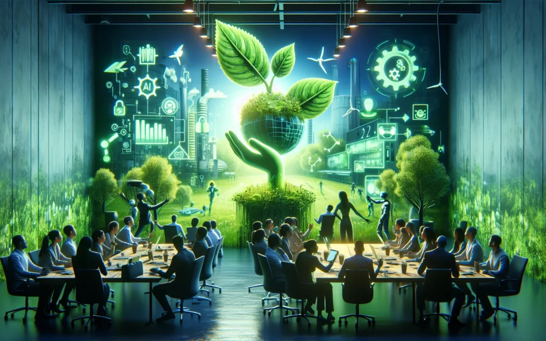 Por qué la IA verde determinará qué startups españolas sobreviven en 2025 - IA sostenibilidad startups, inteligencia artificial medio ambiente, startups españolas 2025, Green Deal tecnología, eficiencia energética IA, regulación europea startups, sostenibilidad tecnológica