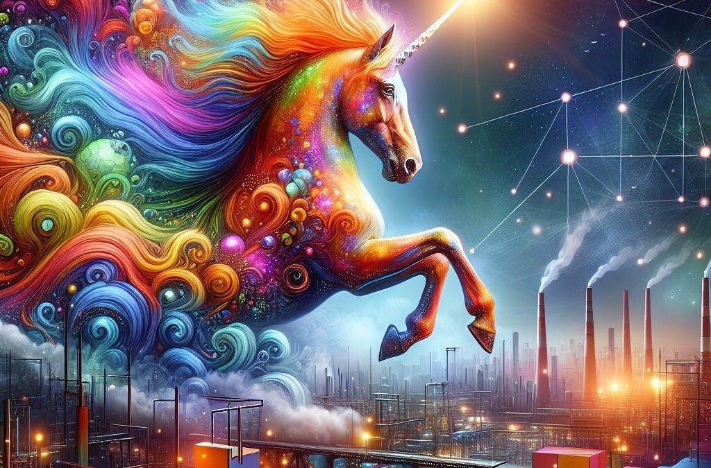 Construyendo un Unicornio Solitario: El Poder de la IA en las Startups. La revolución silenciosa: IA y el futuro del emprendimiento. IA en startups, emprendedor solitario, unicornio tecnológico, automatización empresarial, futuro del emprendimiento