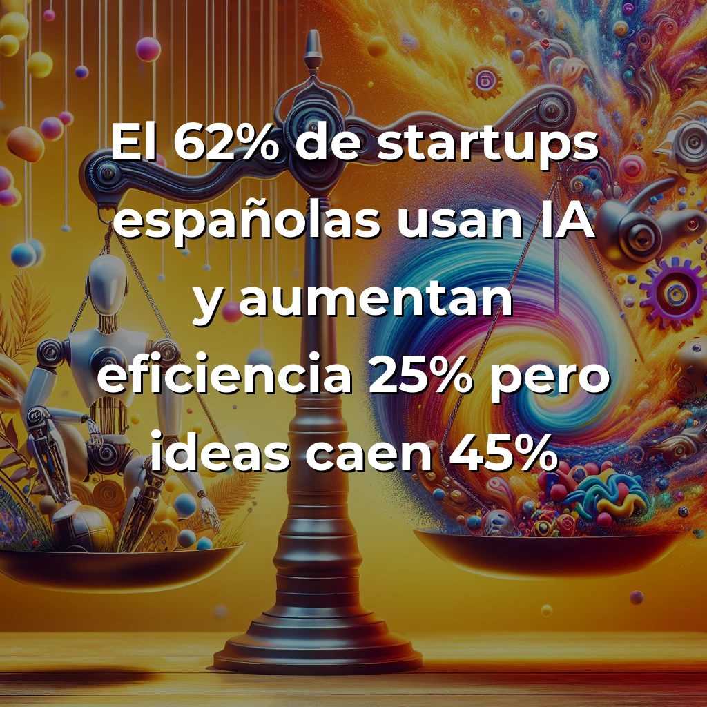 IA y startups españolas: ¿eficiencia que mata la creatividad o ventaja competitiva esencial en 2025? – Carousel Image