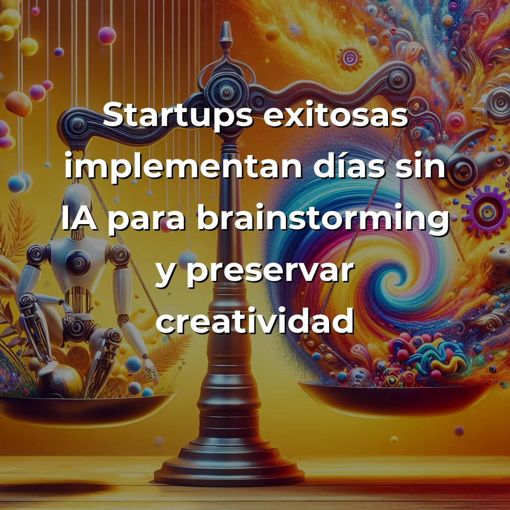 IA y startups españolas: ¿eficiencia que mata la creatividad o ventaja competitiva esencial en 2025? – Carousel Image