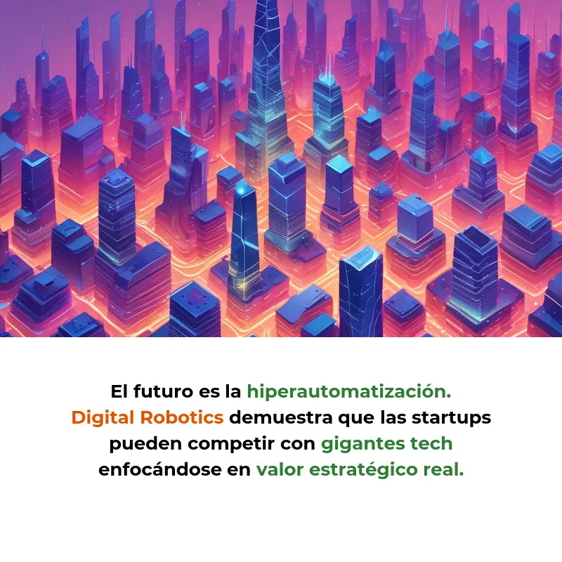 Digital Robotics: Automatización empresarial integral más allá de los chatbots - La startup española apuesta por proyectos de transformación completa con IA frente a soluciones puntuales - Carousel Image