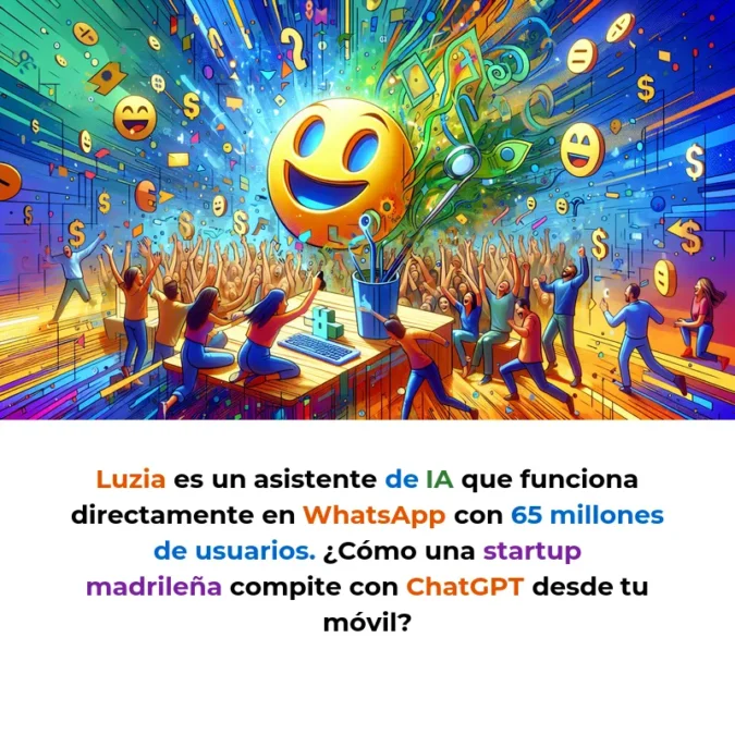 Luzia: El asistente de IA español que conquistó WhatsApp con 65 millones de usuarios - La startup madrileña ha captado más de 30 millones de euros en menos de dos años y compite con ChatGPT desde la app de mensajería más usada en español - Carousel Image