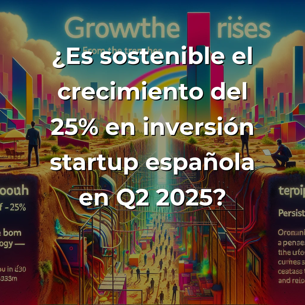 Inversión Startup España Q2 2025: Repunte del 25% - ¿Sostenible o Espejismo? Análisis desde las Trincheras - Mi análisis como founder del ecosistema: entre el optimismo de los 370M€ en cleantech y los riesgos estructurales que persisten - Carousel Image