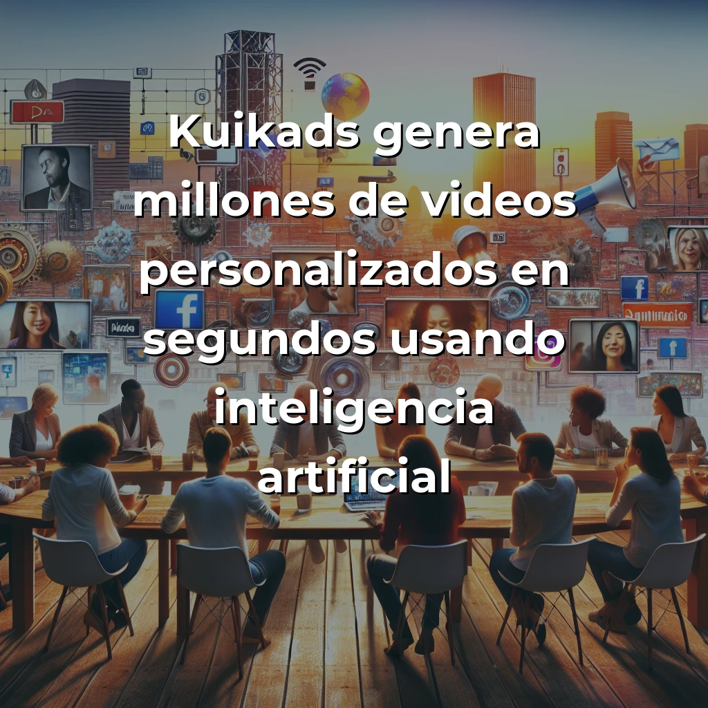 Kuikads: La startup que democratiza la publicidad hiperpersonalizada para pymes españolas - La Barcelona que automatiza vídeos publicitarios únicos para cada usuario, cerrando la brecha entre grandes marcas y pequeñas empresas - Carousel Image