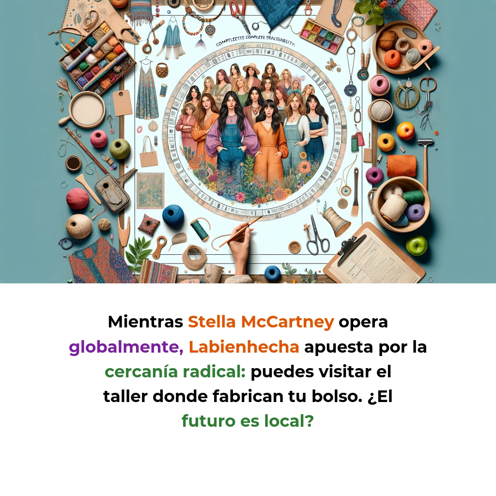 Labienhecha: Once Mujeres Redefinen la Moda Sostenible desde un Taller en Málaga - Cuando la trazabilidad total deja de ser marketing y se convierte en realidad artesanal - Carousel Image