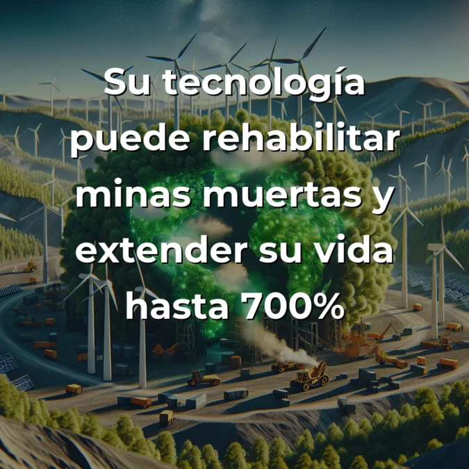 Lain Tech: La startup madrileña que está revolucionando la minería con electricidad renovable - Eva María Laín ha creado un método para extraer metales críticos que reduce un 94% las emisiones de CO₂ y extiende la vida de las minas hasta un 700% - Carousel Image